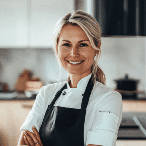 Köchin Anna Müller ist eine bayerische Expertin für moderne deutsche Küche, die einfache, köstliche Rezepte auf ihrer Website Delicious Recipe Ideas.