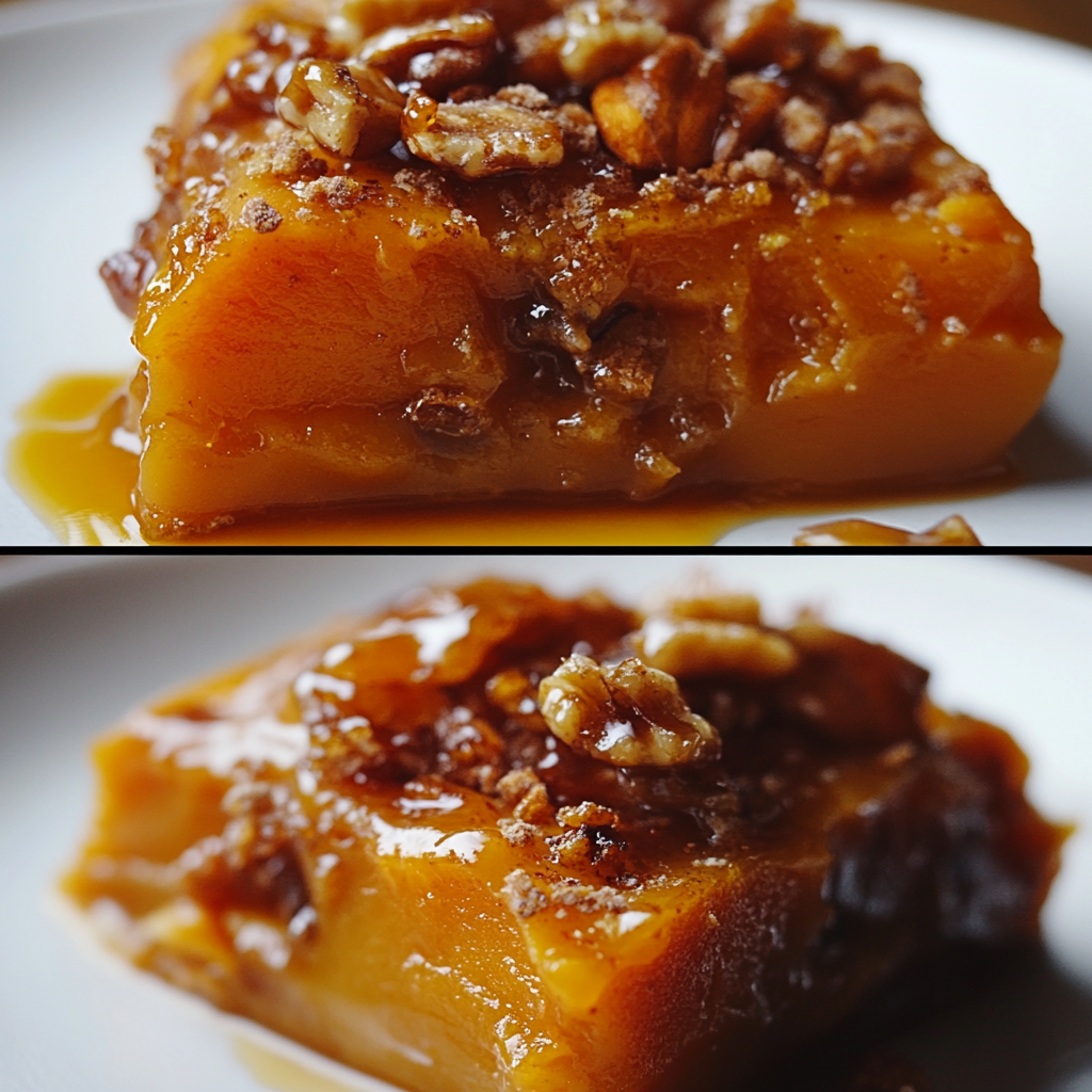 Süßkartoffel-Praline-Dessert