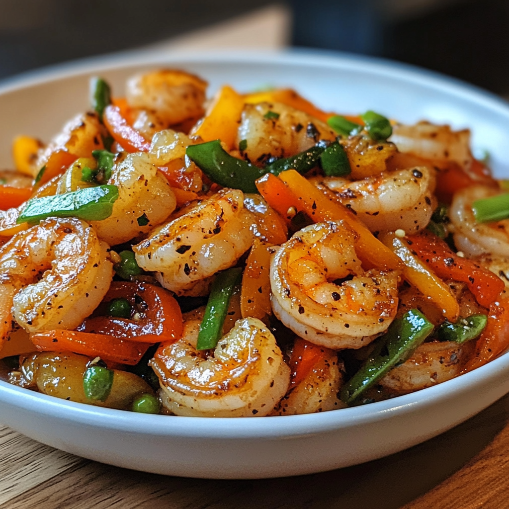 Schnelle Garnelenpfanne mit Knoblauch: Ein aromatisches, blitzschnelles Gericht